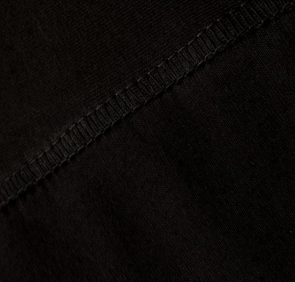'REVERSE LAYER’ THERMAL TEE BLACK